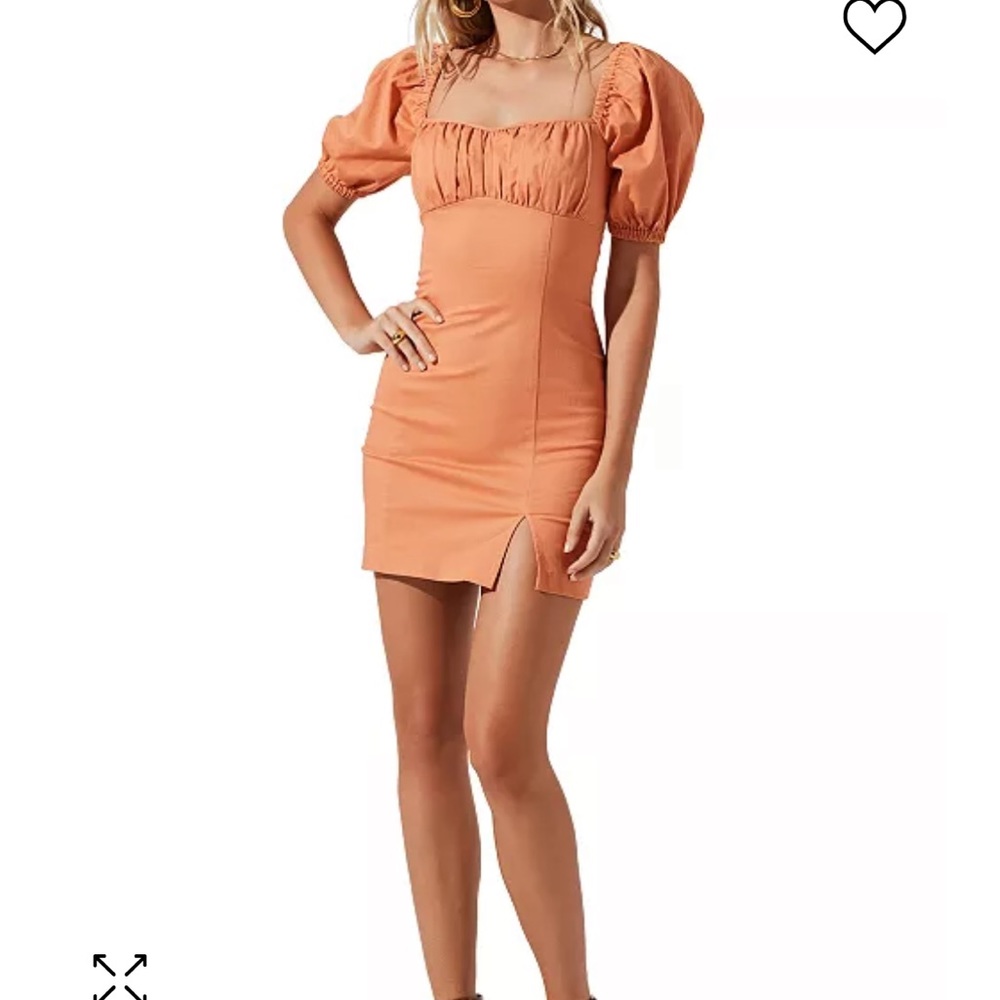 Off the shoulder mini dress